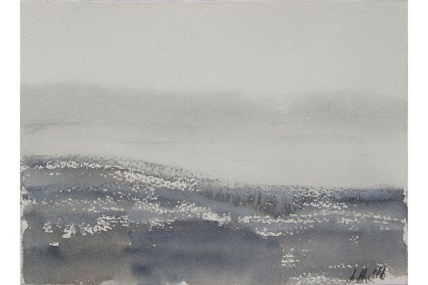 Wish you were Here XIII, watercolour on Fabriano Artistico, 7x5 in.